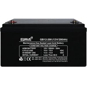 GB12-200 II 12V-200Ah l 5710W-5min