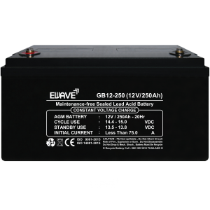 GB12-250 II 12V-250Ah l 7140W-5min