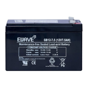 GB12-7.5 II 12V-7.5Ah l 270W-5min