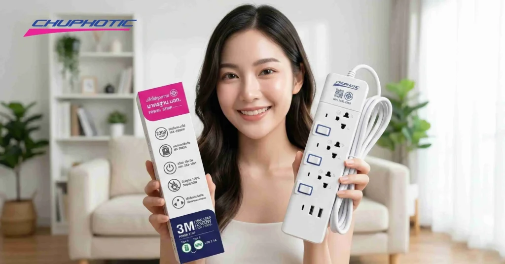 วิธีดูปลั๊กไฟมาตรฐานก่อนตัดสินใจซื้อ