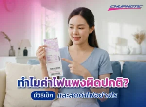 ทำไมค่าไฟแพงผิดปกติ? มีวิธีเช็ก และลดค่าไฟอย่างไร