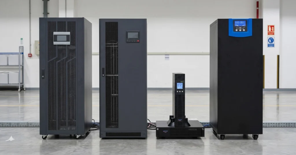 ภาพรวมเครื่องสำรองไฟโรงงาน Chuphotic ทั้ง 4 รุ่น